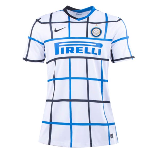 Camiseta Inter Milan 2ª Kit Mujer 2020 2021 Blanco